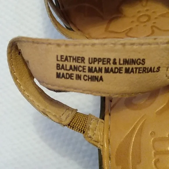 Born Women's Gold Heeled Sandals 7 - Picture 6 of 8